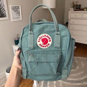 Fjallraven Kanken Mini Backpack in Teal